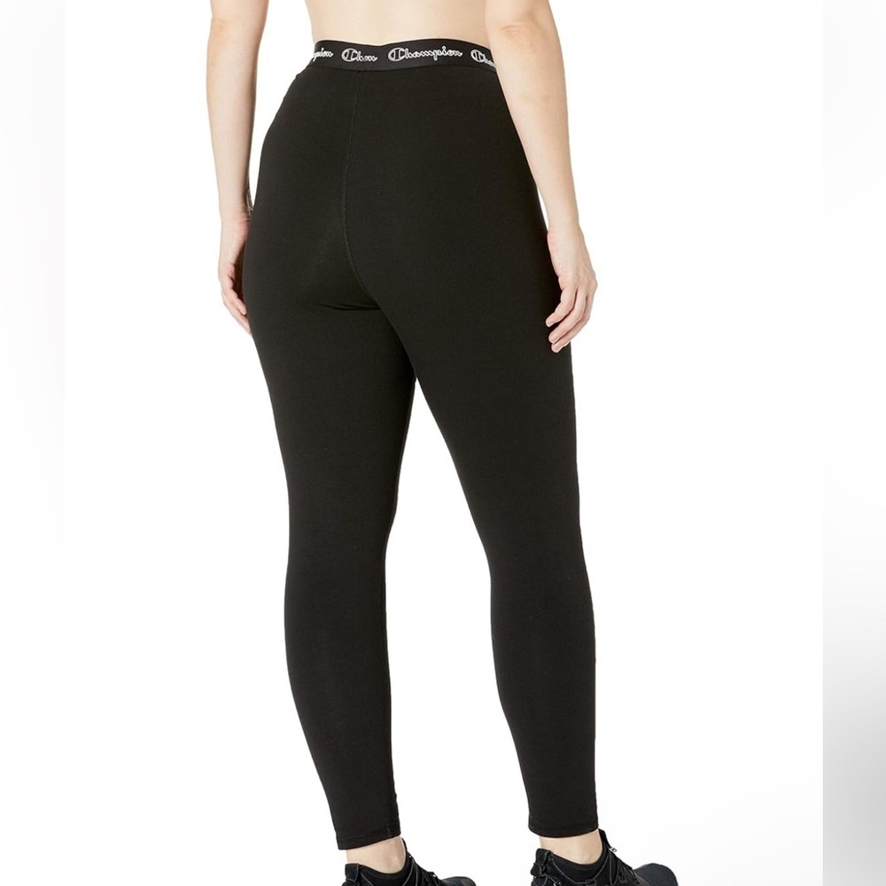 Champion Dark Gray High-Waisted Leggings - Picture 3 of 5